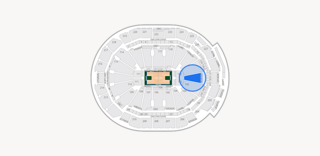 Fiserv Forum Seating Chart