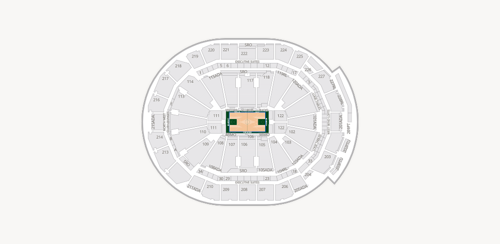Fiserv Forum Seating Chart