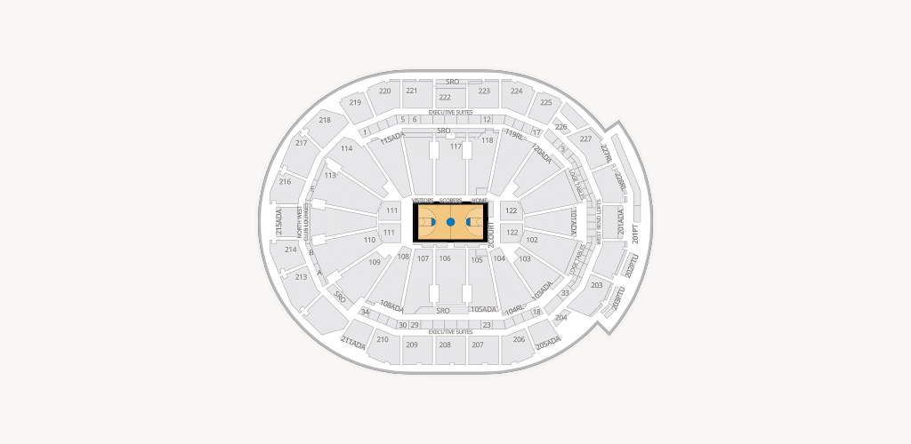 Fiserv Forum Seating Chart