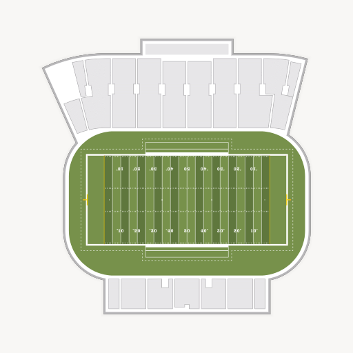 Fisher Stadium seating chart