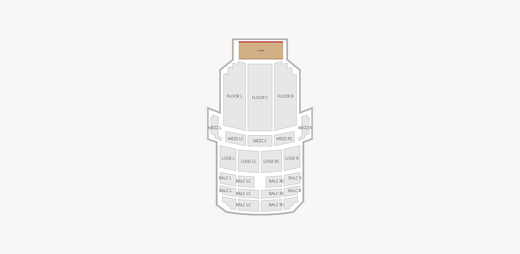 Fisher Theatre Seating Chart