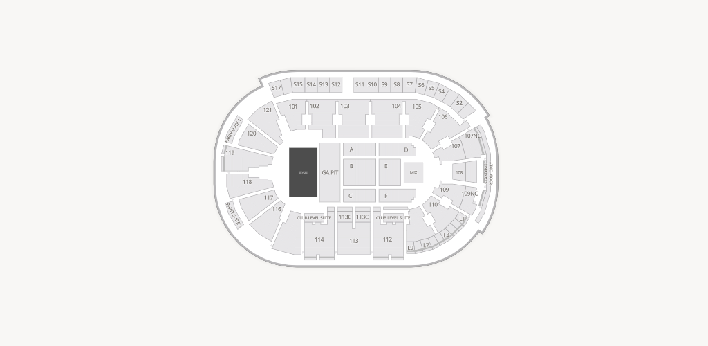 Fishers Event Center Seating Chart