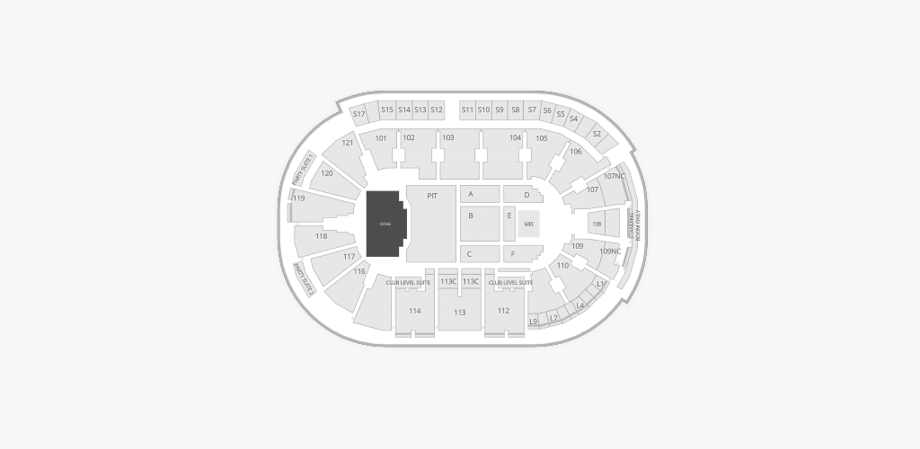 Fishers Event Center Seating Chart