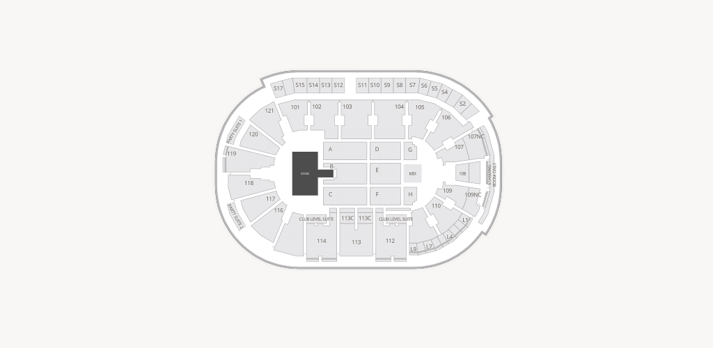 Fishers Event Center Seating Chart