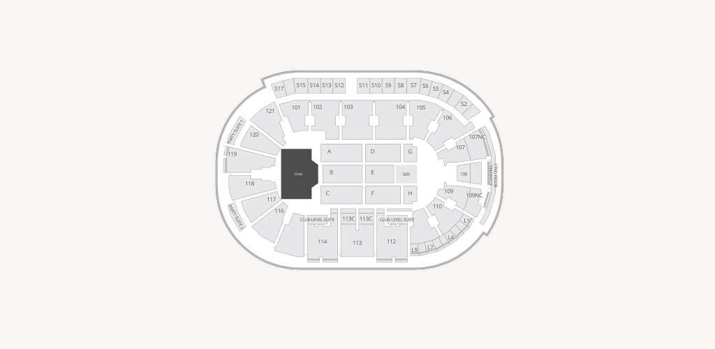 Fishers Event Center Seating Chart