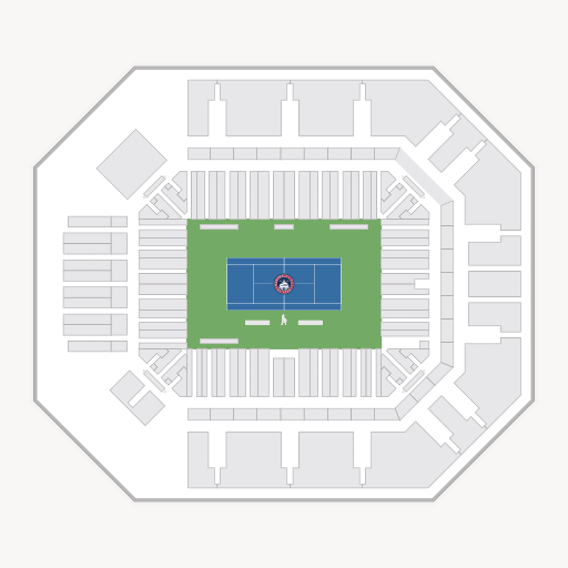 Fitzgerald Tennis Stadium at Rock Creek Park Tennis Center seating chart