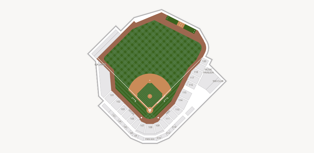Fluor Field Seating Chart