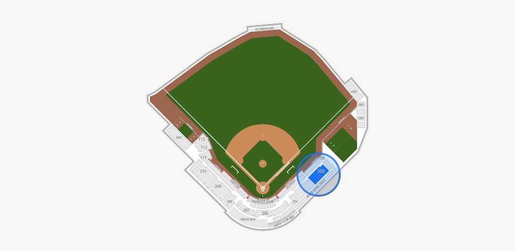 Foley Field Seating Chart