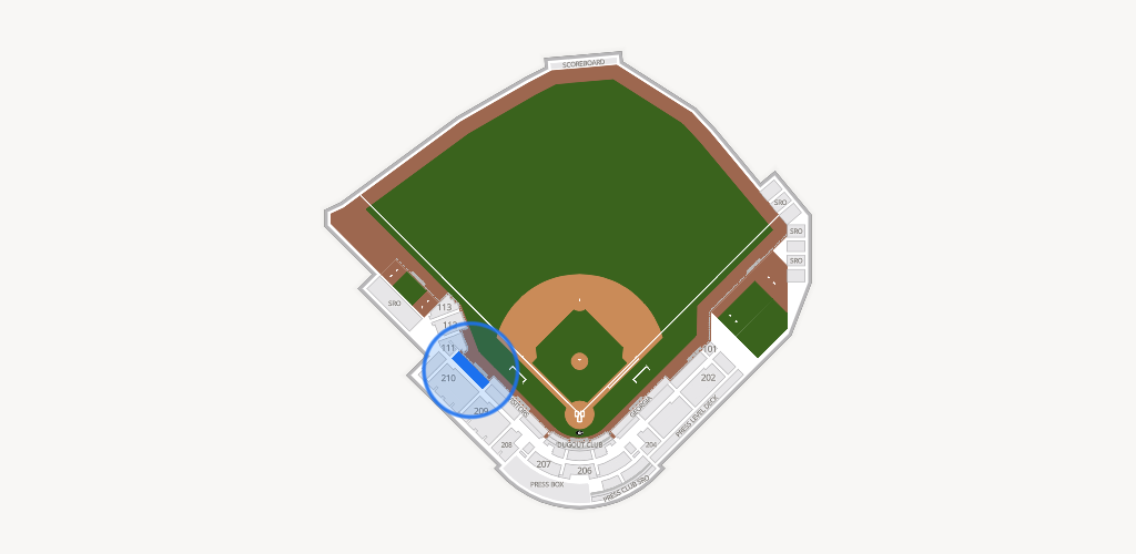 Foley Field Seating Chart