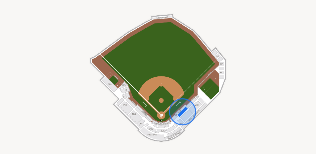 Foley Field Seating Chart