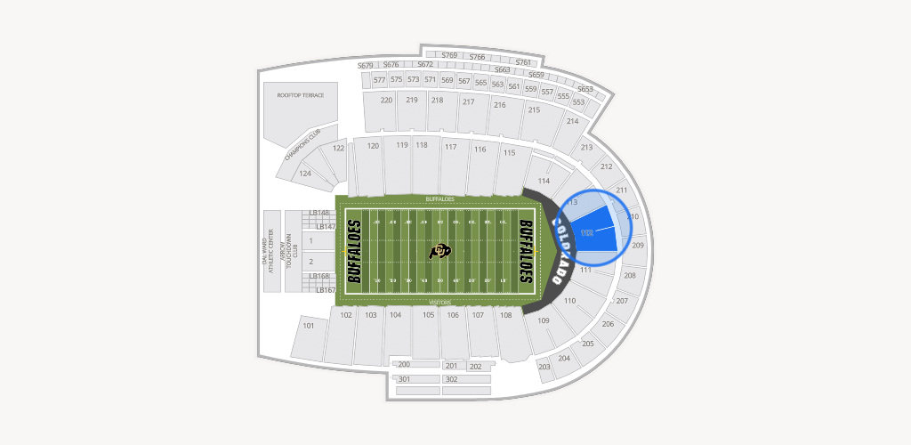 Folsom Field Seating Chart