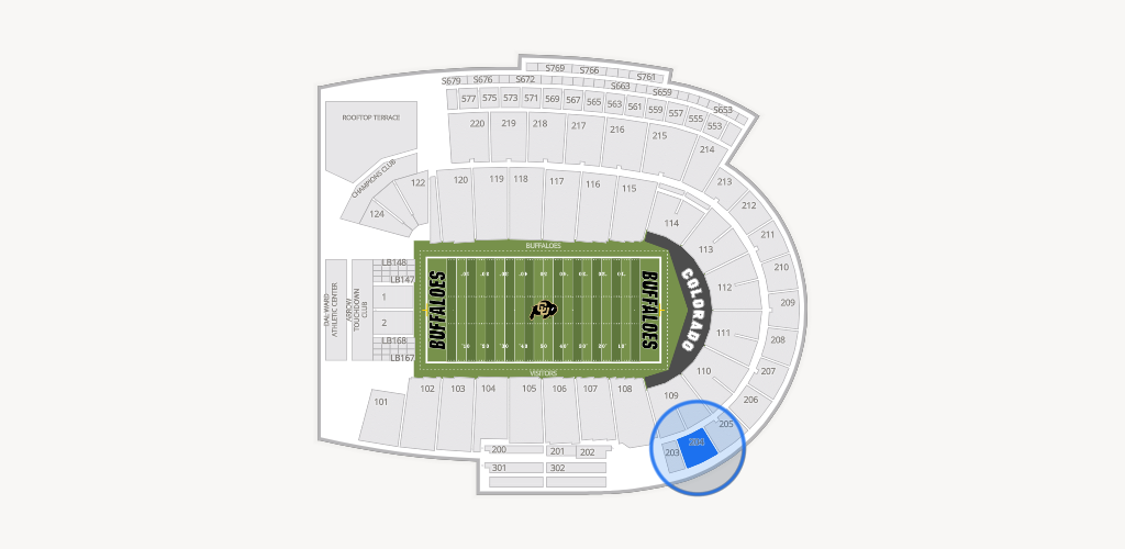 Folsom Field Seating Chart