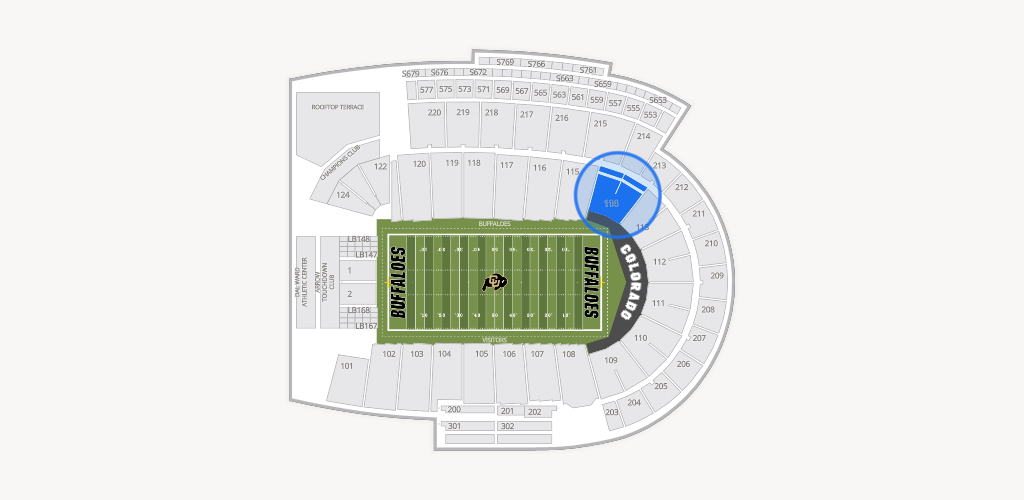 Folsom Field Seating Chart