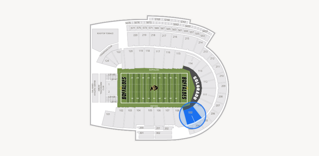 Folsom Field Seating Chart