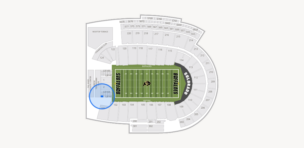 Folsom Field Seating Chart
