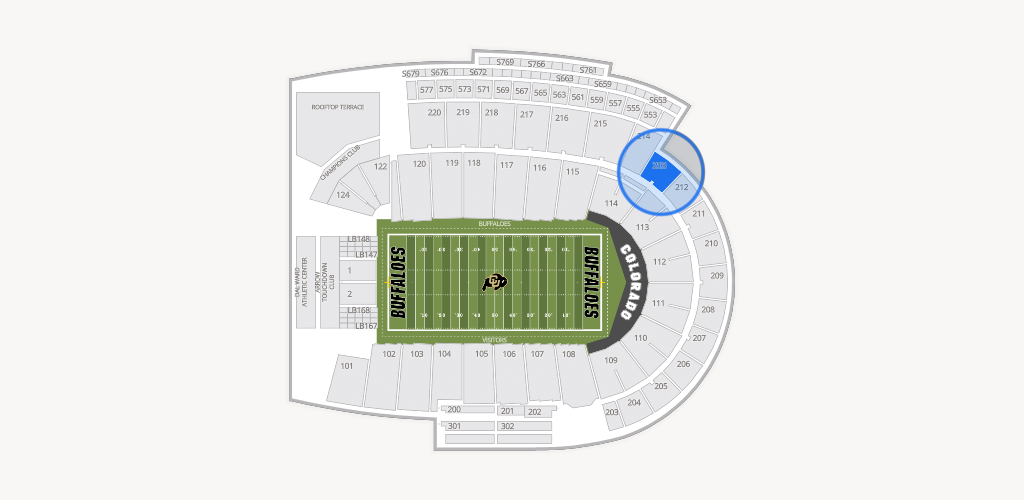 Folsom Field Seating Chart