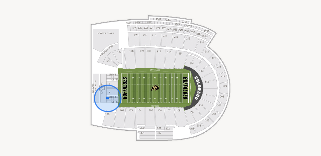 Folsom Field Seating Chart