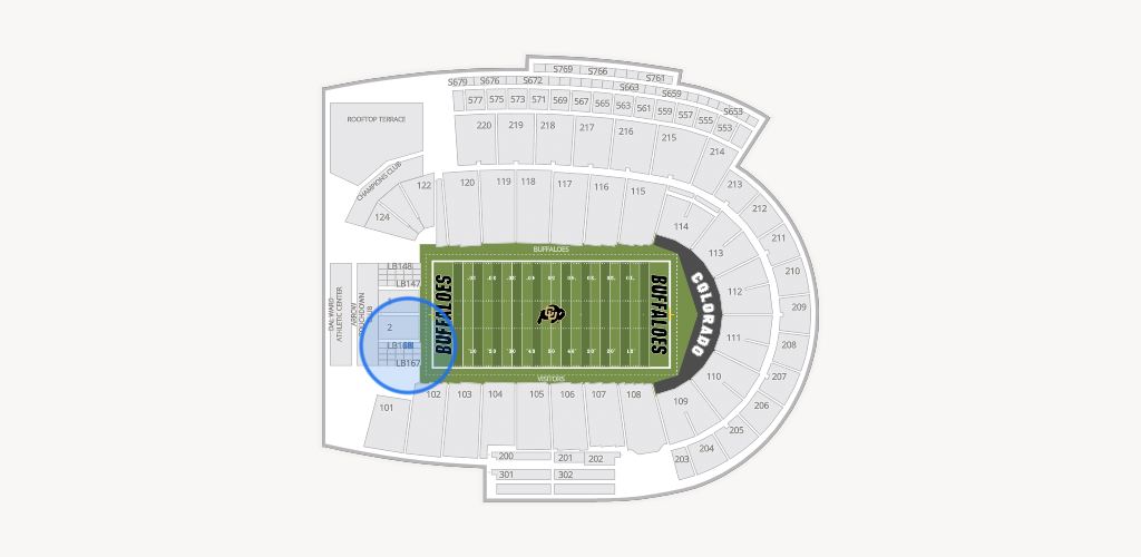 Folsom Field Seating Chart