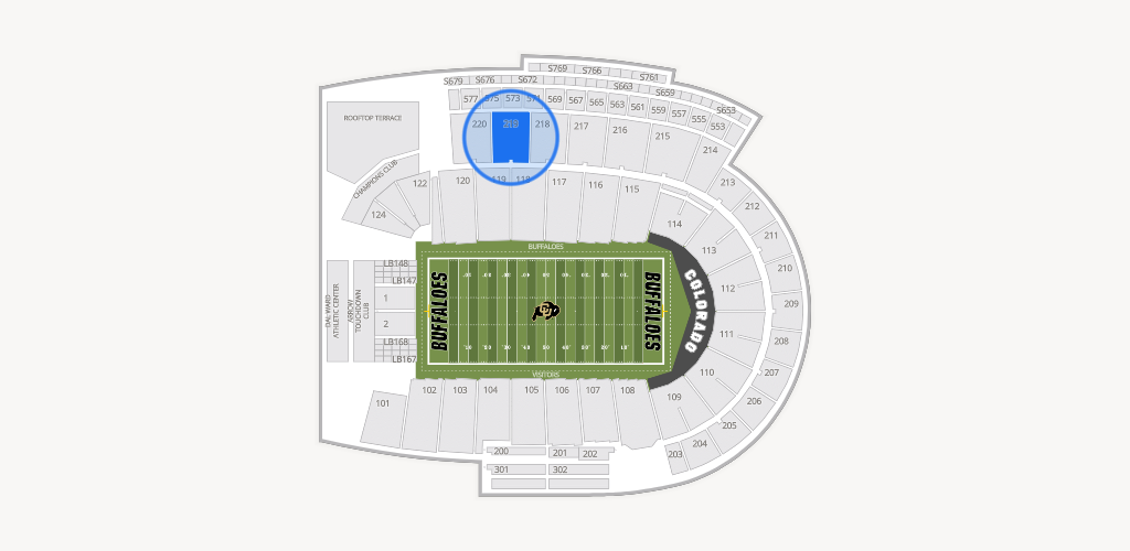 Folsom Field Seating Chart