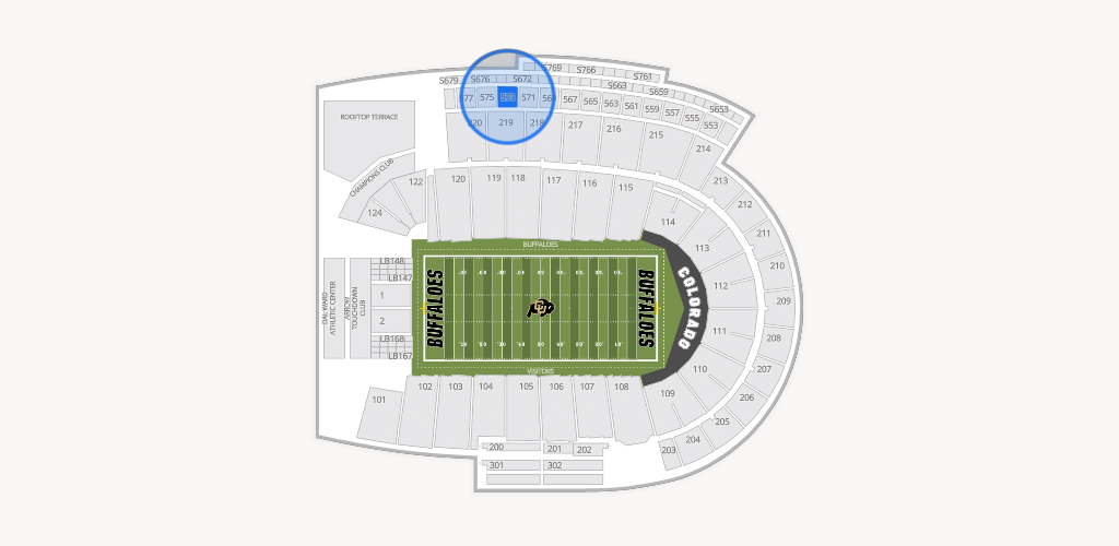 Folsom Field Seating Chart