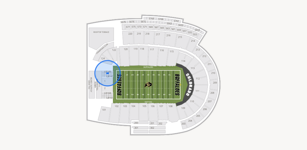 Folsom Field Seating Chart