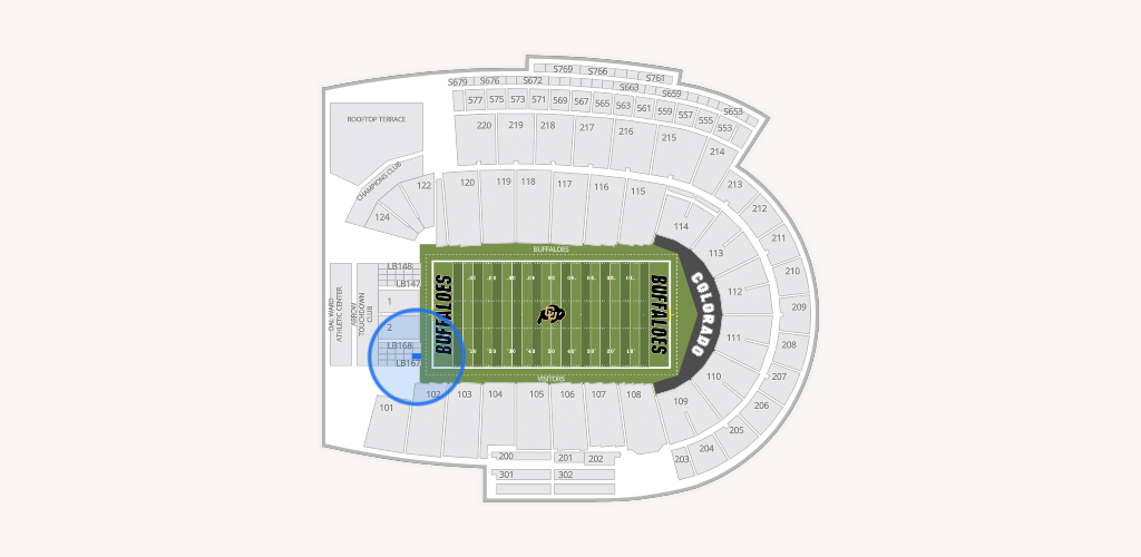 Folsom Field Seating Chart