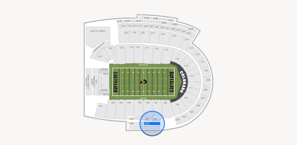 Folsom Field Seating Chart