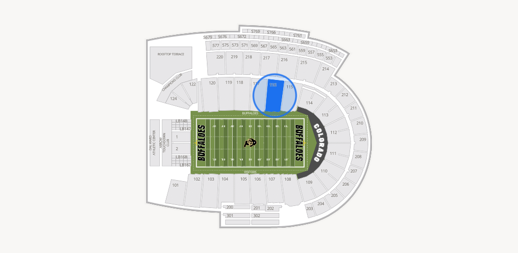 Folsom Field Seating Chart