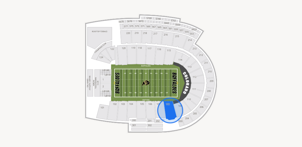 Folsom Field Seating Chart