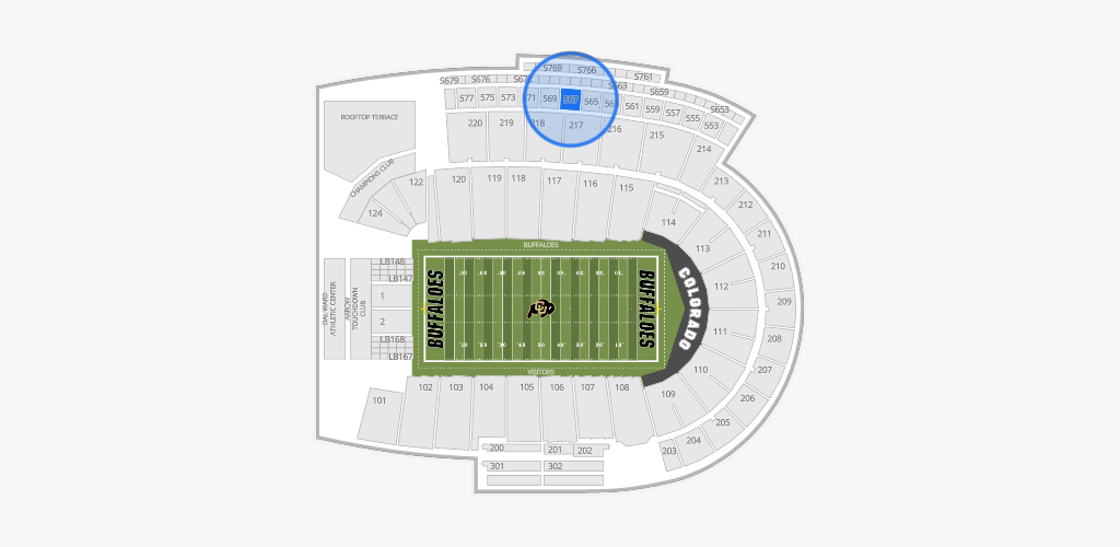 Folsom Field Seating Chart
