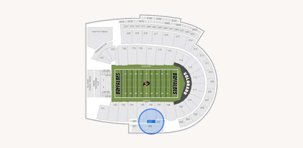 Folsom Field Seating Chart