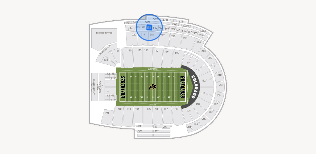 Folsom Field Seating Chart