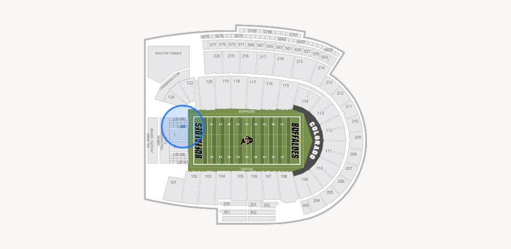 Folsom Field Seating Chart
