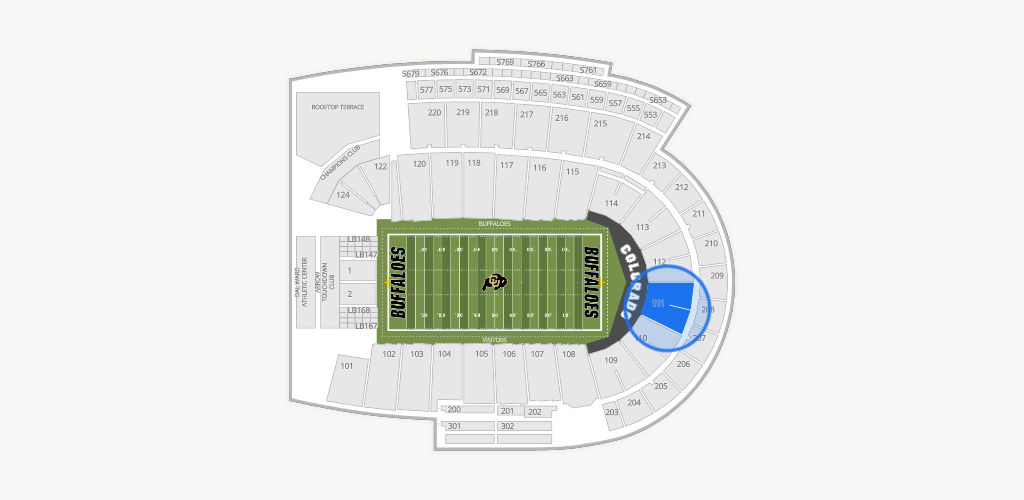 Folsom Field Seating Chart