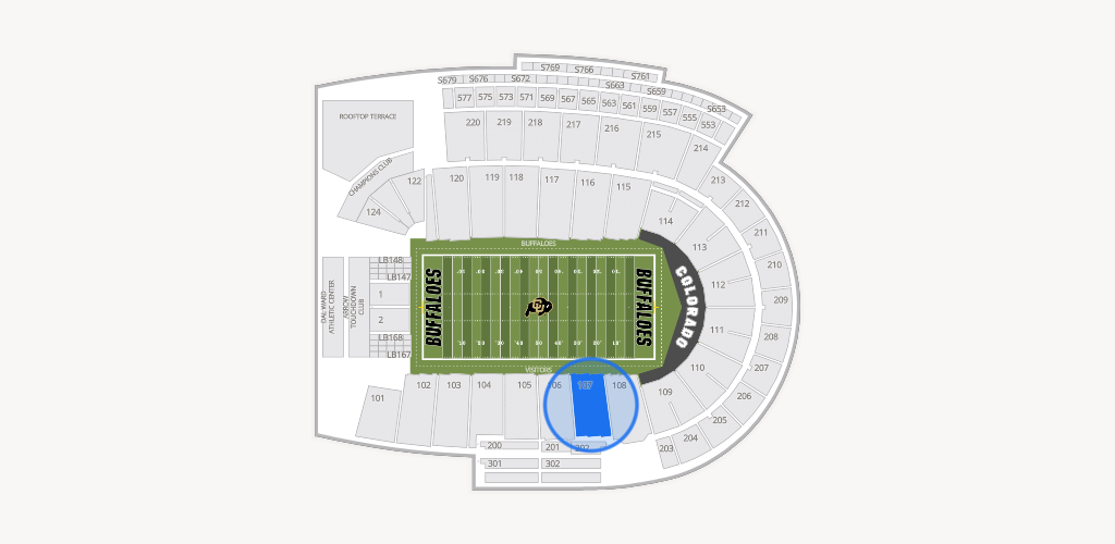 Folsom Field Seating Chart