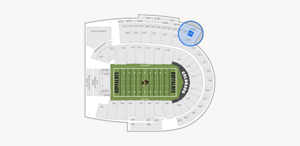 Folsom Field Seating Chart