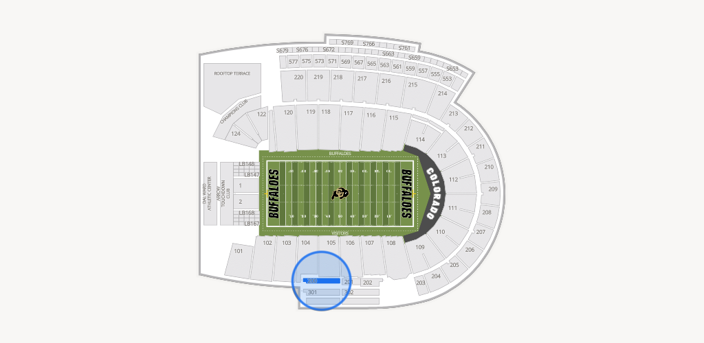Folsom Field Seating Chart