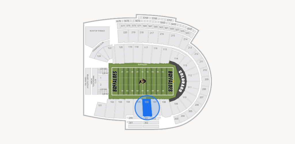Folsom Field Seating Chart
