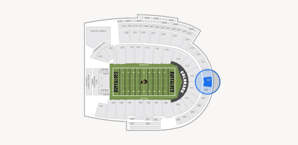 Folsom Field Seating Chart