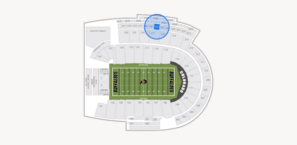 Folsom Field Seating Chart