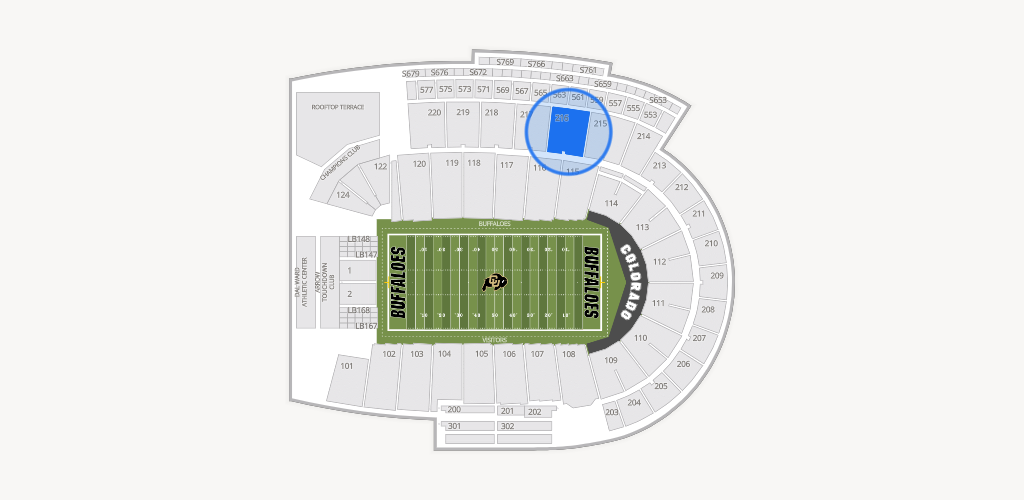 Folsom Field Seating Chart