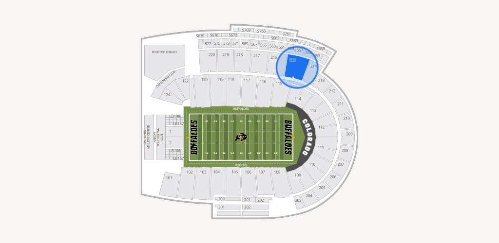 Folsom Field Seating Chart