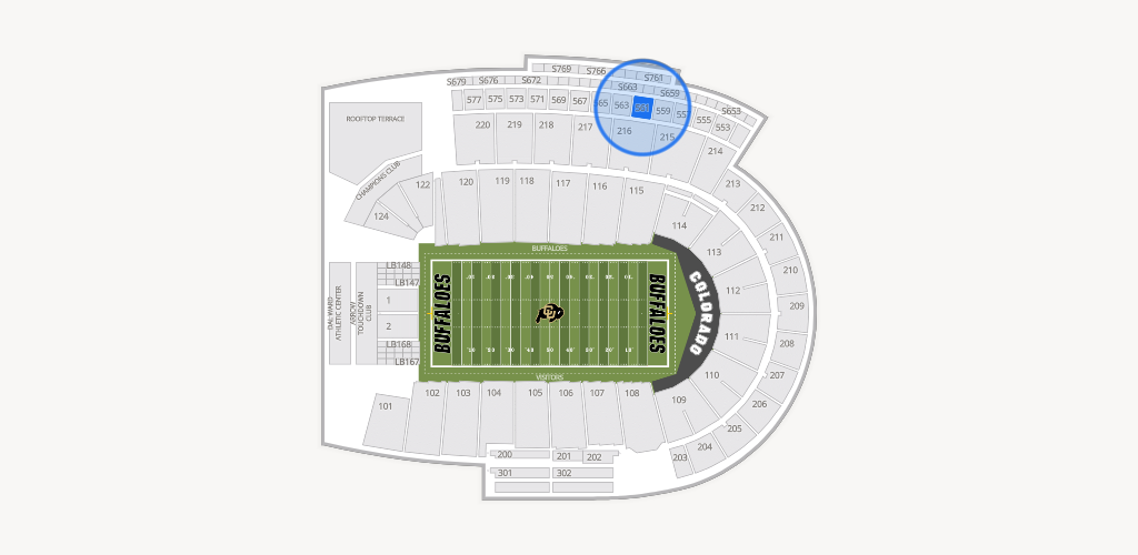 Folsom Field Seating Chart