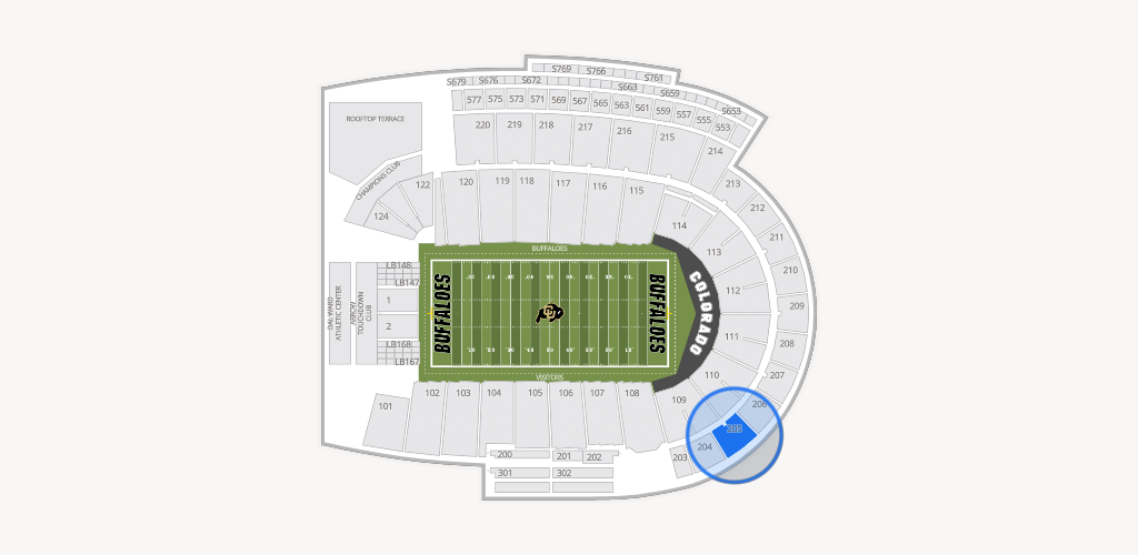 Folsom Field Seating Chart