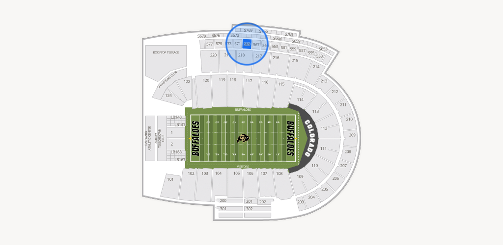 Folsom Field Seating Chart