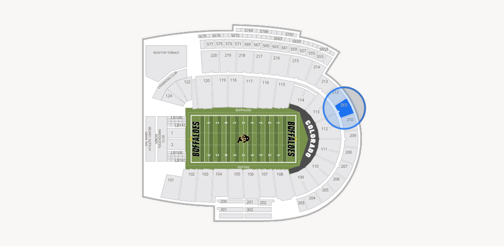 Folsom Field Seating Chart