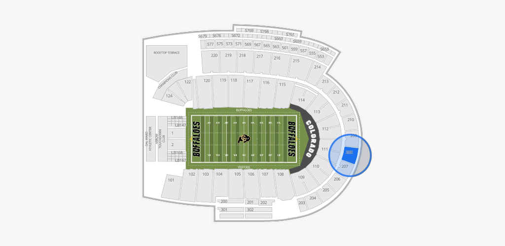 Folsom Field Seating Chart