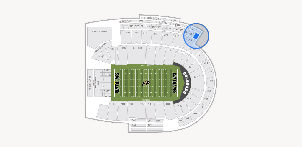 Folsom Field Seating Chart
