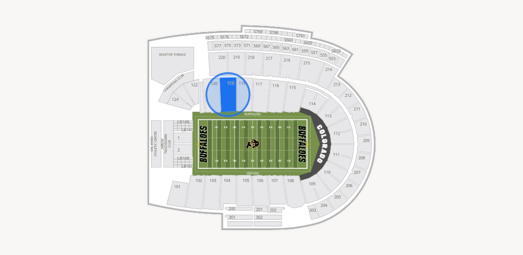 Folsom Field Seating Chart
