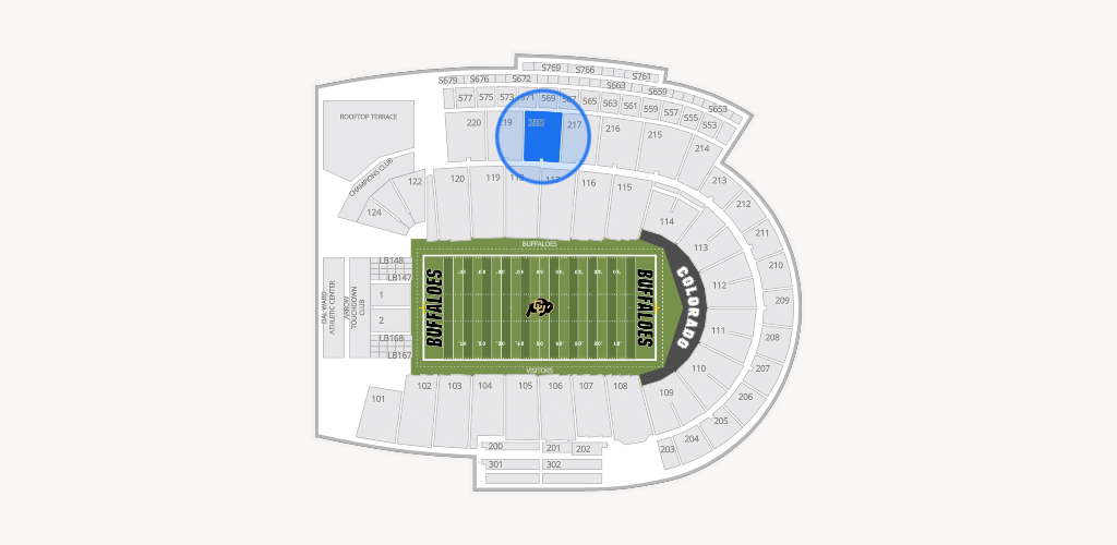 Folsom Field Seating Chart